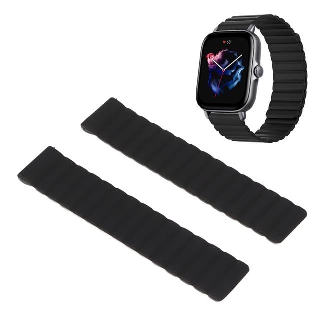 Correa De Reloj Universal De 20mm, Correa De Reloj Magnética De Silicona, Pulsera De Reloj Ajustable Para Bip
