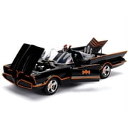 Batman 1:18 Classic TV Series Batmobile Light-Up Die-Cast Car w/ 3 Figures(Batman, Robin)