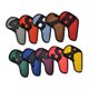 thumbnail image 2 of 10 fundas para cabezas de hierro de golf de PU, elegantes, para deportes, tallas 4, 5, 6, 7, 8 y 9, PXAS Número negro, 2 of 9