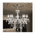 thumbnail image 1 of Lampara Colgante Xtellar Cristal Vintage Lujoso Elegante 6luz, 1 of 4