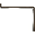 thumbnail image 4 of Ekena Millwork 2"W x 8"D x 6 3/4"H Steel Truss Shelf Bracket, Antiqued Bronze, 4 of 11