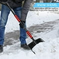 thumbnail image 3 of Snow Shovel Kit 5 in 1 Foldable Car Snow Remover with Brush, Ice Scraper, Glove and Mini Ice Scraper, Portable Emergency Tool Set for Car Truck Camping Outdoor, 3 of 7