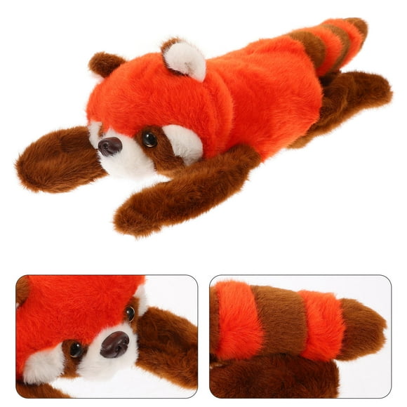 HOOWIFFY Red Panda Slap Bracelet with Plush Toy for Outdoor Fun PP Cotton Stuffed Animal