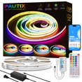 thumbnail image 1 of Tira de luces LED PAUTIX RGB Smart IC COB de 10 m con control APP, 1 of 9