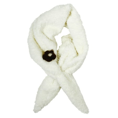 Simplicity Kids Brooch Flower Scarf Toddler Bowknot Wear Winter (Best Way To Wear A Scarf)