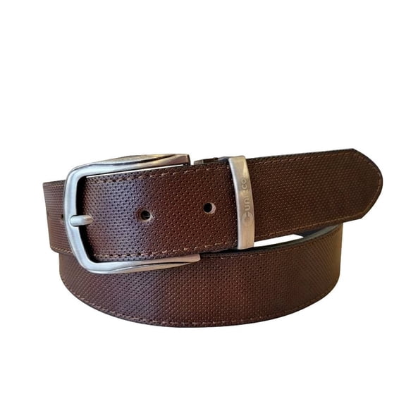 Cinturón Unicco Para Caballero, Dos Vista Café/Negro Talla 40-42