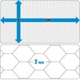 thumbnail image 3 of Fencer Wire 20 Gauge Galvanized Poultry Hex Netting with 2 inch Mesh, 3 of 9