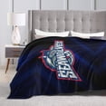 thumbnail image 4 of Stony Brook University Logo Fleece Blanket, Very Soft Microfiber Flannel Blanket for Couch Warm and Cozy for All Seasons, 4 of 6