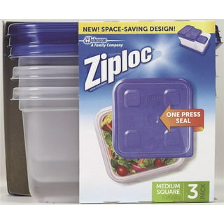 Ziploc®, Mini Rectangle Containers, Ziploc® brand