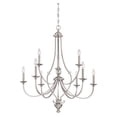 thumbnail image 2 of Minka Lavery - Savannah Row - Chandelier 9 Light Brushed Nickel in Traditional, 2 of 2