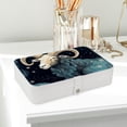 thumbnail image 6 of Constellation Portable PU Leather Travel Jewelry Stand Organizer Box with Removable Compartment and Necklace Holder, 6 of 6