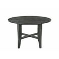 thumbnail image 3 of Acme Dresden Round Dining Table with Pedestal Base in Bone White, Indoor, 3 of 5
