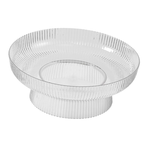 Langgg Elegant Pedestal Bowl Table Decor Decorative Fruit Dish Holder Kitchen Storage Baskets Stand Organization Counters