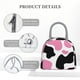 thumbnail image 4 of Fotbe Cow Spots Bolsa de Almuerzo con Estampado, Lonchera Aislada, Contenedor de Comida Reutilizable Tipo Cooler a Prueba de Fugas, 4 of 6