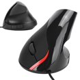 thumbnail image 4 of Souris Verticale Optique - JSY12-CWU - Ergonomique - Filaire - Rechargeable - Noir ABS, 4 of 4