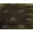 thumbnail image 4 of oneOone Georgette Viscose Fabric Bicycle Transport Printed Fabric 1 Yard 42 Inch Wide, 4 of 4