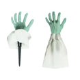 thumbnail image 2 of Halloween Yard Decorations Arm Stakes for Lawn Garden Decor, Cemetery Ground Breaker Props for Party, Outdoor Patio Yard Grave Scene, 1Pack A, 2 of 7