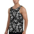thumbnail image 3 of Rocae Hand Drawn Snake for Men's Workout Tank Top Men's Running Tank Top Dry Fit Athletic Workout Tank TopsSmall, 3 of 9