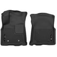 thumbnail image 1 of Fits 2016-2017 Toyota Tacoma Husky Liner Floor Liner 53741 X-act Contour; Molded Fit; Raised Channels And Edges; Black; TPE Thermoplastic Elastomer; 2 Piece, 1 of 3