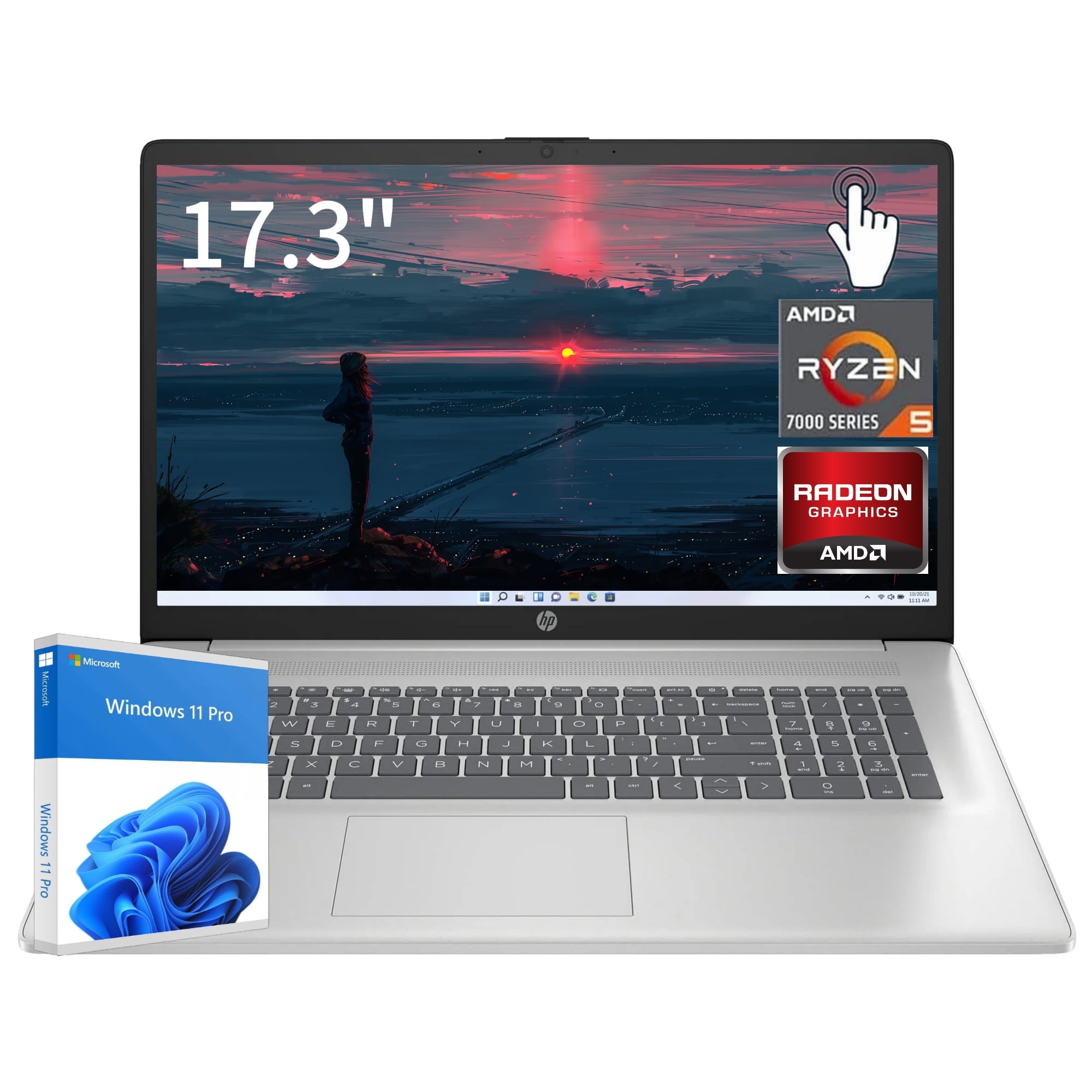 HP☆Probook✨SSD128G&HDD500GB☆Core i3☆8GB HP Chromebook Laptop with Large 15.6