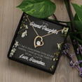 thumbnail image 6 of To My Granddaughter Last Breath Grandma Forever Necklace w Message Card, 6 of 20