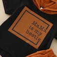 thumbnail image 4 of Futezty Toddler Boys Clothes 2pcs Toddler Baby Boy Birthday Outfits Shorts Set Short Sleeve Letter Print T Shirt Tops + Shorts 6M 12M 18M 24M 3T 4T Kids Casual Summer Clothes, 4 of 6