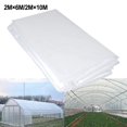 Clear Plastic Sheeting For Greenhouse Roof Garden DIY=Material