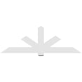 thumbnail image 4 of 84"W x 28"H x 2"D x 6"F, 8/12 Pitch, Kennewick Architectural Grade PVC Gable Bracket, 4 of 8