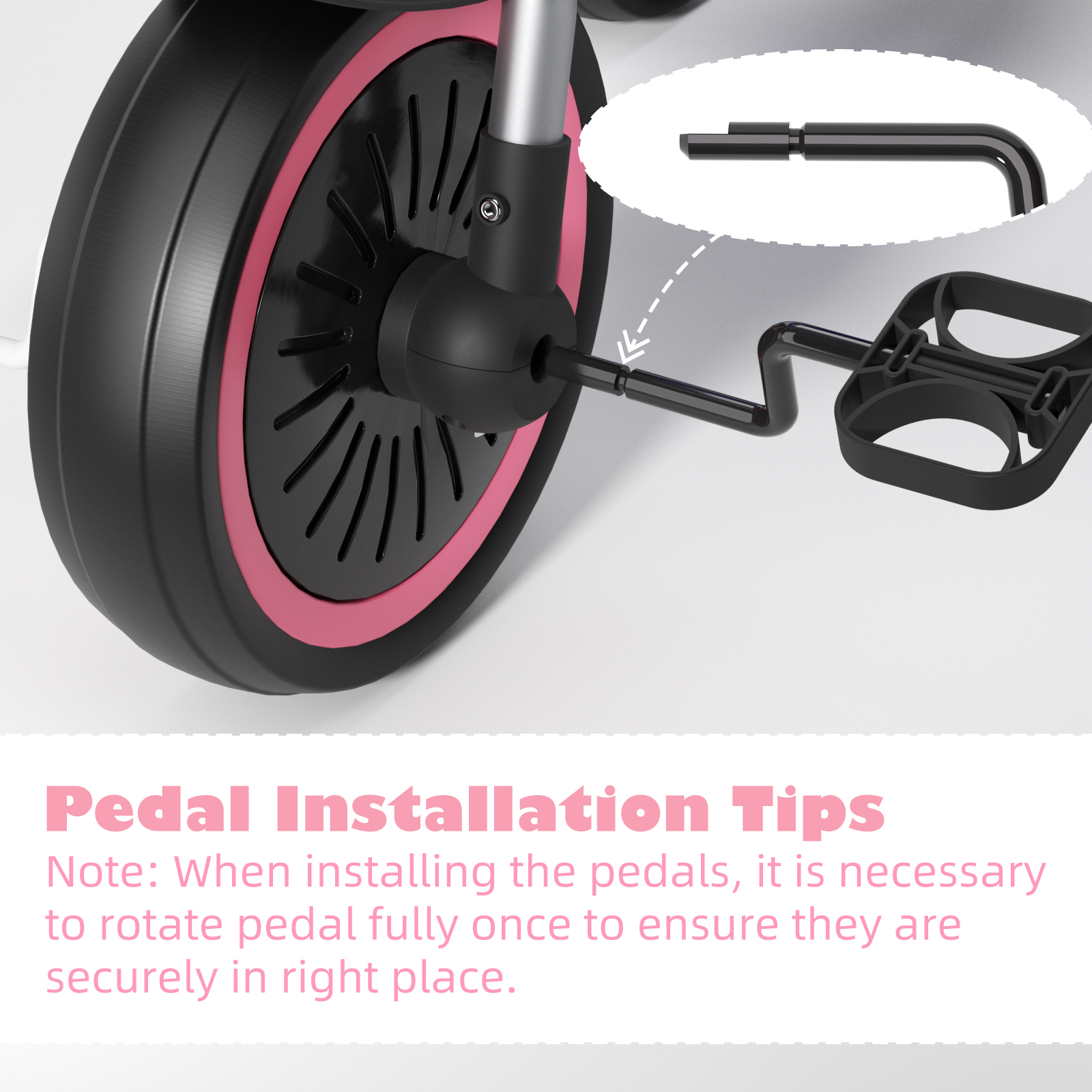 XJD 5-in-1 Toddler Tricycle for 1-4 Years photo 8
