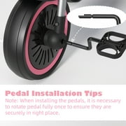 XJD 5-in-1 Toddler Bike for 1-4 Years Old Boys Girls Tricycles for Toddlers Kids Trikes for Balance Training Baby Bike Infant Trike