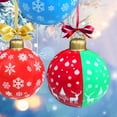Fridja Christmas Inflatables Ornament Ball, 23.6" Oversize Christmas