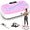 Pink, variant on ENZVOIA Vibration Plate Exercise Machine, 120 Speeds, 5 Preset Modes, for Weight Loss, 300 lb Capacity, Portable