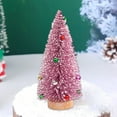 thumbnail image 5 of Christmas Tree Decoration, Mini Christmas Tree, Small Desktop Christmas Tree with Solid Wood Base, Portable Lightweight Festive Holiday Ornament for Home Office Kitchen, 5 of 8