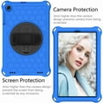 thumbnail image 2 of Samsung Galaxy Tab A 10.1 2019 SM-T510 & T515 Case, Dteck Hybrid Shockproof Rubber Kids Friendly Protection Hard 360 Rotatable Built-in Kickstand Cover, Blue+Black, 2 of 4