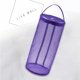 thumbnail image 3 of Wosthever Bolsa de almacenamiento de hilo portátil Redonda Malla vacía Bolas de hilo Organizador Cesta Bolsa de asas de hilo de ganchillo - Rosa roja Artesanía Violeta Wosthever HA3059-02B, 3 of 6