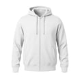 thumbnail image 4 of Bxsruta Mens Zip Up Hoodie Long Sleeve Casual Athletic Jacket with Pockets, 4 of 6