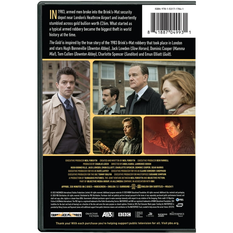 The Gold: Season 1 (Masterpiece) - Walmart.com