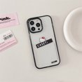 thumbnail image 1 of Funda De Teléfono Con Marco Acrílico Kitty CASETiFY Para IPhone 11 12 13 14 Pro Max A Prueba De Golpes 13 12, 1 of 4