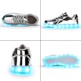thumbnail image 4 of USB-Rechargeable Illuminated Sneakers for Adult  - Phosphorescent Trim Details for Enhanced Night Visibility, 4 of 6