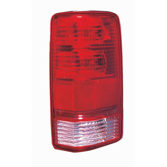 KAI New CAPA Certified Standard Replacement Passenger Side Tail Light Lens And Housing, Fits 2007-2011 Dodge Nitro