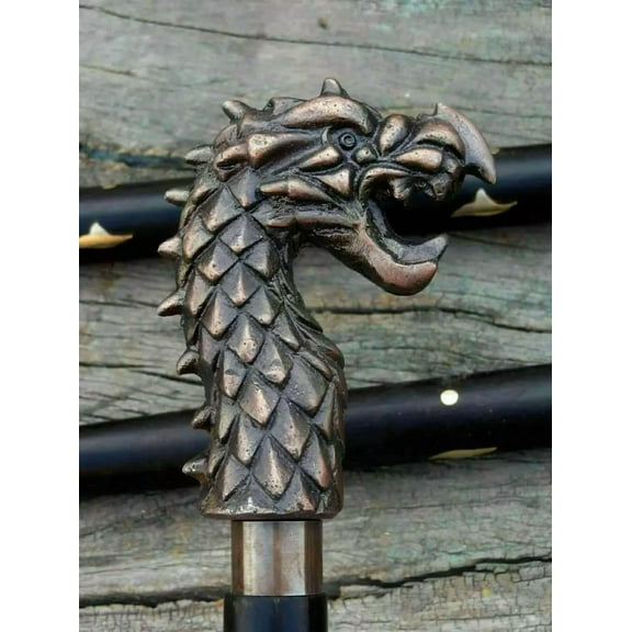 Deluxe Wooden Walking Stick Cane – Elegant Design, Beautiful Gift for Men & Women