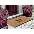 thumbnail image 2 of A1HC First Impression 30 in. x 48 in. Rubber and Coir Molded Double Monogrammed Door Mat, 2 of 9