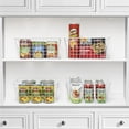 thumbnail image 5 of Sorbus Metal Wire Storage Baskets, Kitchen Pantry Organizer - Storage Bins for Home, Bathroom, Laundry Room, Closet Organization (4-Pack, White), 5 of 7