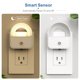 thumbnail image 3 of YRWXZYO Luz nocturna LED, luz nocturna enchufable en la pared, luces nocturnas con sensor inteligente de atardecer a amanecer, luz nocturna adecuada para dormitorio, baño, pasillo, cocina, escaleras,, 3 of 7