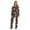 Black - Holiday, variant on Just Love Womens Thermal Fleece Pajamas  Extra Warm & Cozy Winter Sleepwear (Black - Holiday, Small)