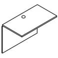 thumbnail image 4 of Lorell Essentials Bridge 47.3" x 23.6" x 29.5" x 1" - Finish: Cherry, Laminate, 4 of 6