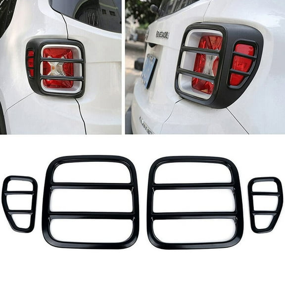 Tail Light Cover Taillight Rear Lamp Protector Guard 2015-2018 For Jeep Renegade