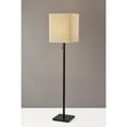 thumbnail image 4 of Adesso Estelle Floor Lamp, Antique Bronze, Light Brown Textured Fabric Shade, 4 of 5