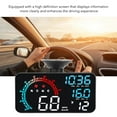 thumbnail image 3 of Compteur de Vitesse GPS Alarme de Vitesse Rappel de Fatigue Affichage HD Universel Voiture, 3 of 7