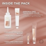 LOreal Paris Excellence Universal Nudes Permanent Hair Color, 5N Natural Brown, 1 kit
